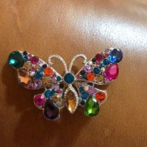 Butterfly brooch